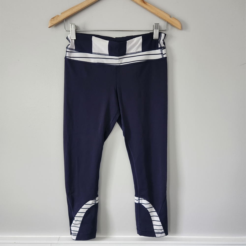 Lululemon Athletica Blue Leggings Performance Fit